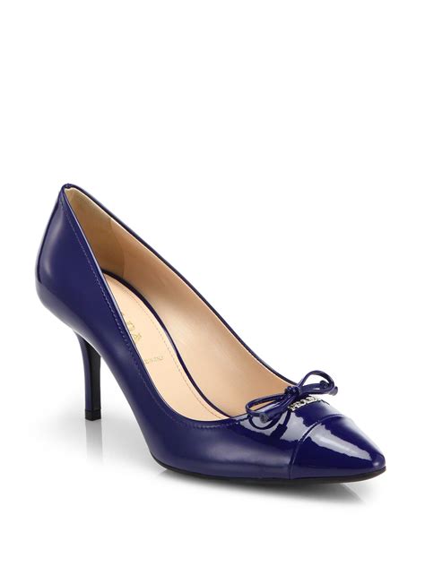 prada patent pump|Prada women pumps.